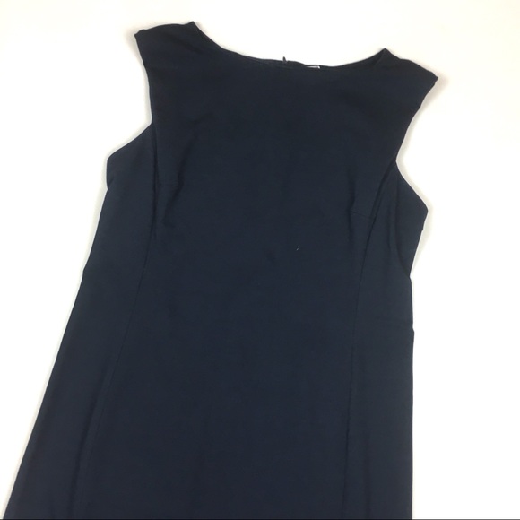 MM Lafleur Dema sheath dress French terry navy - Picture 4 of 9